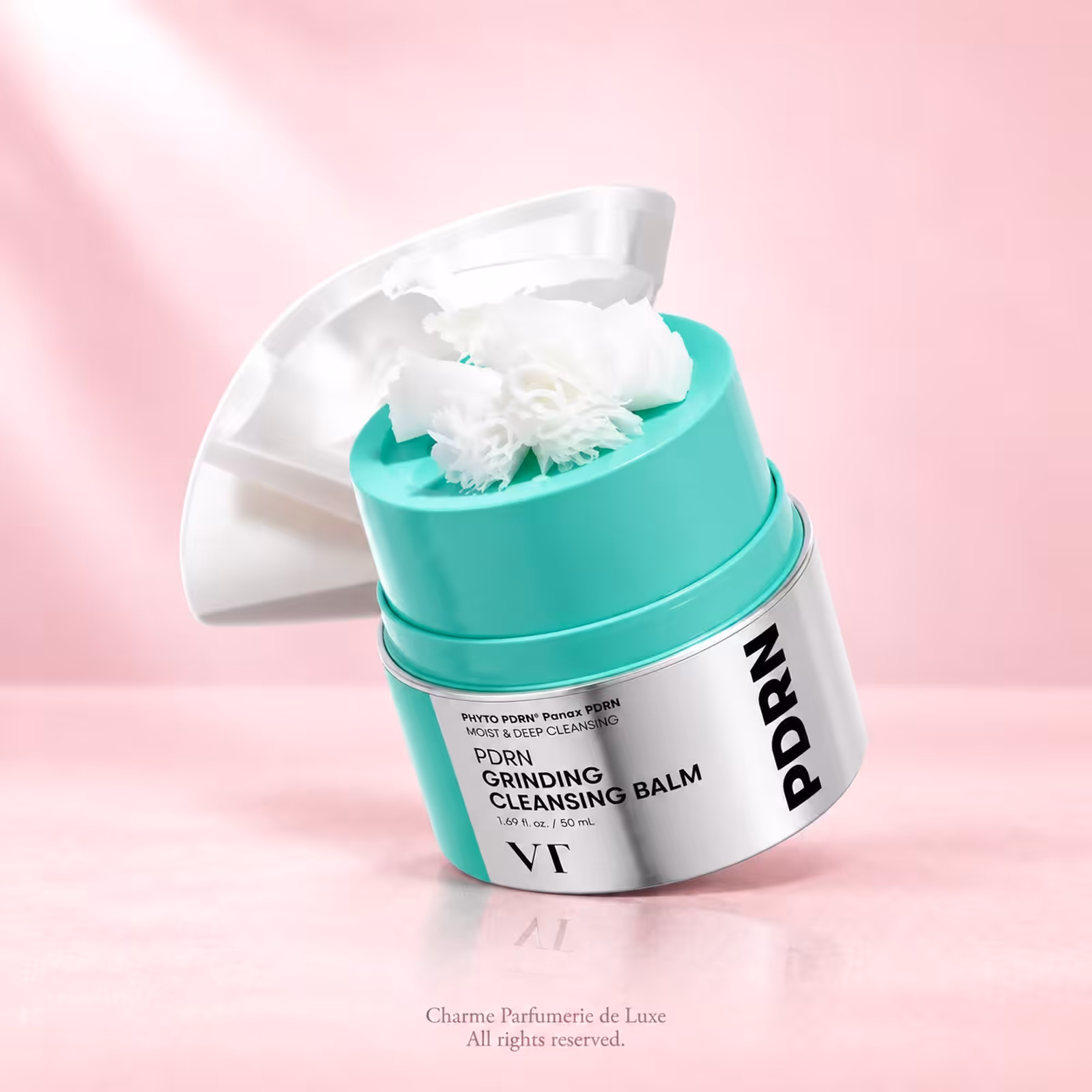 VT Cosmetics PDRN Grinding Cleansing Balm 50ml, detergente viso nella confezione originale