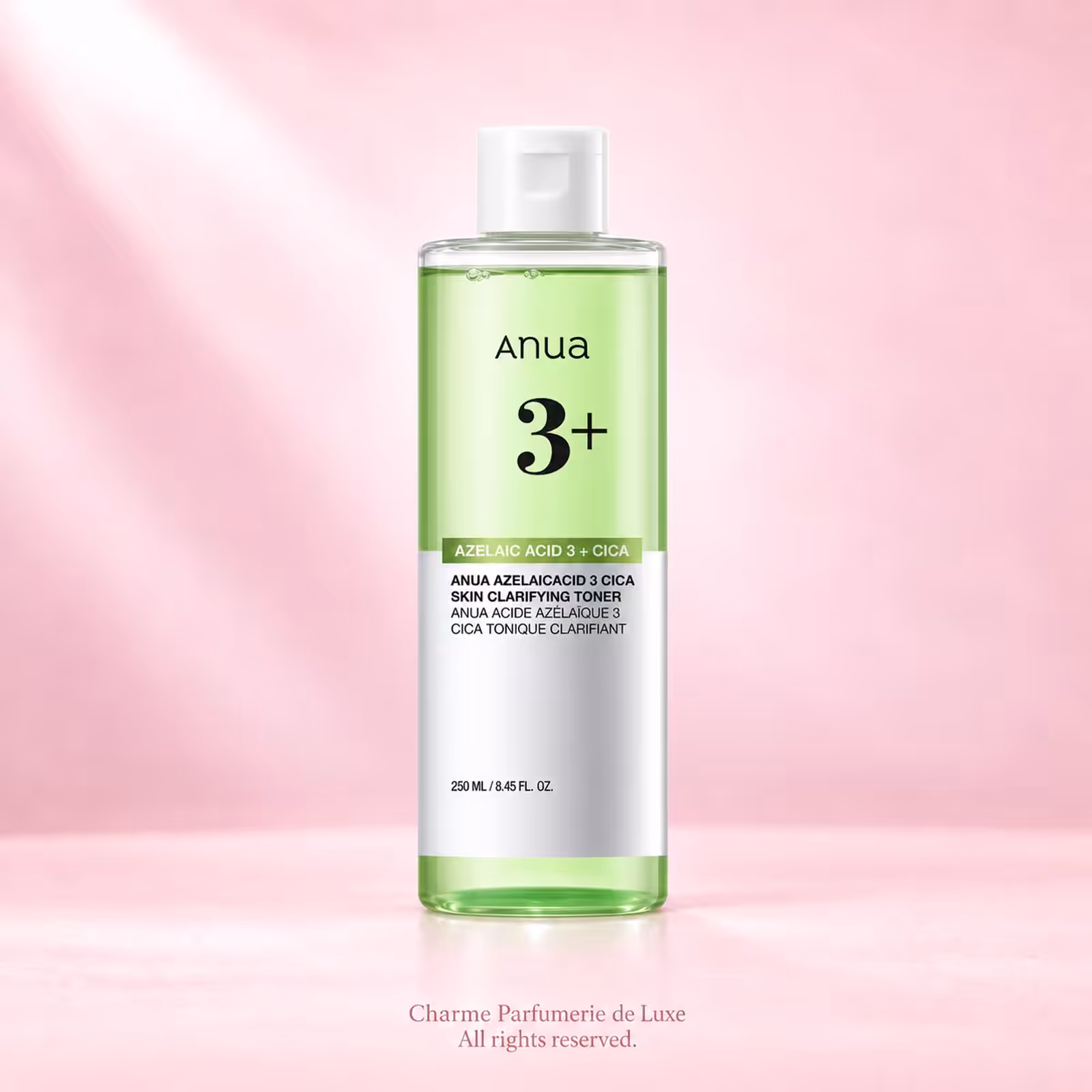 Anua Azelaic Acid 3 Cica Skin Clarifying Toner, tonico viso nella confezione originale