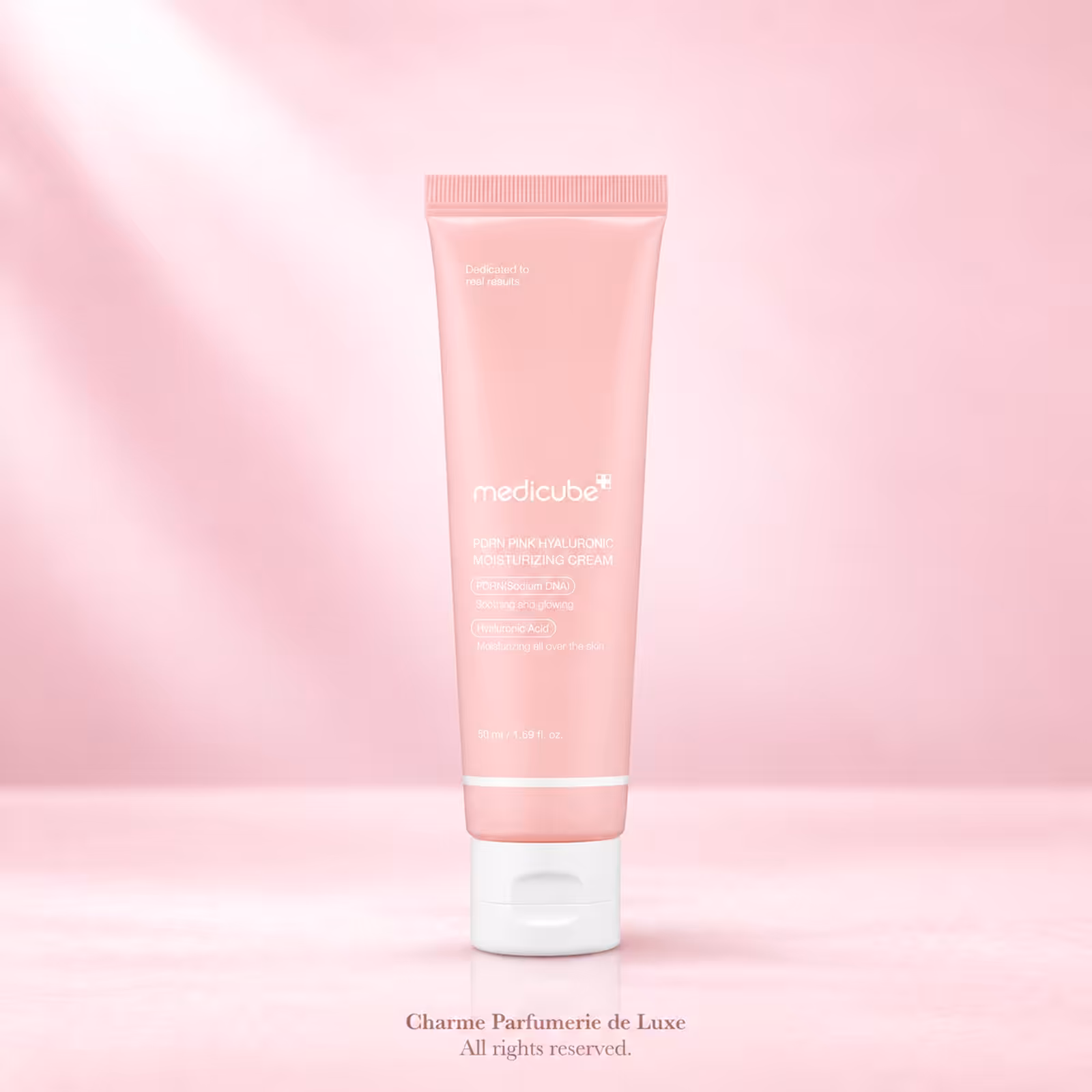 Medicube PDRN Pink Hyaluronic Moisturizing Cream 50ML, crema viso nella confezione originale