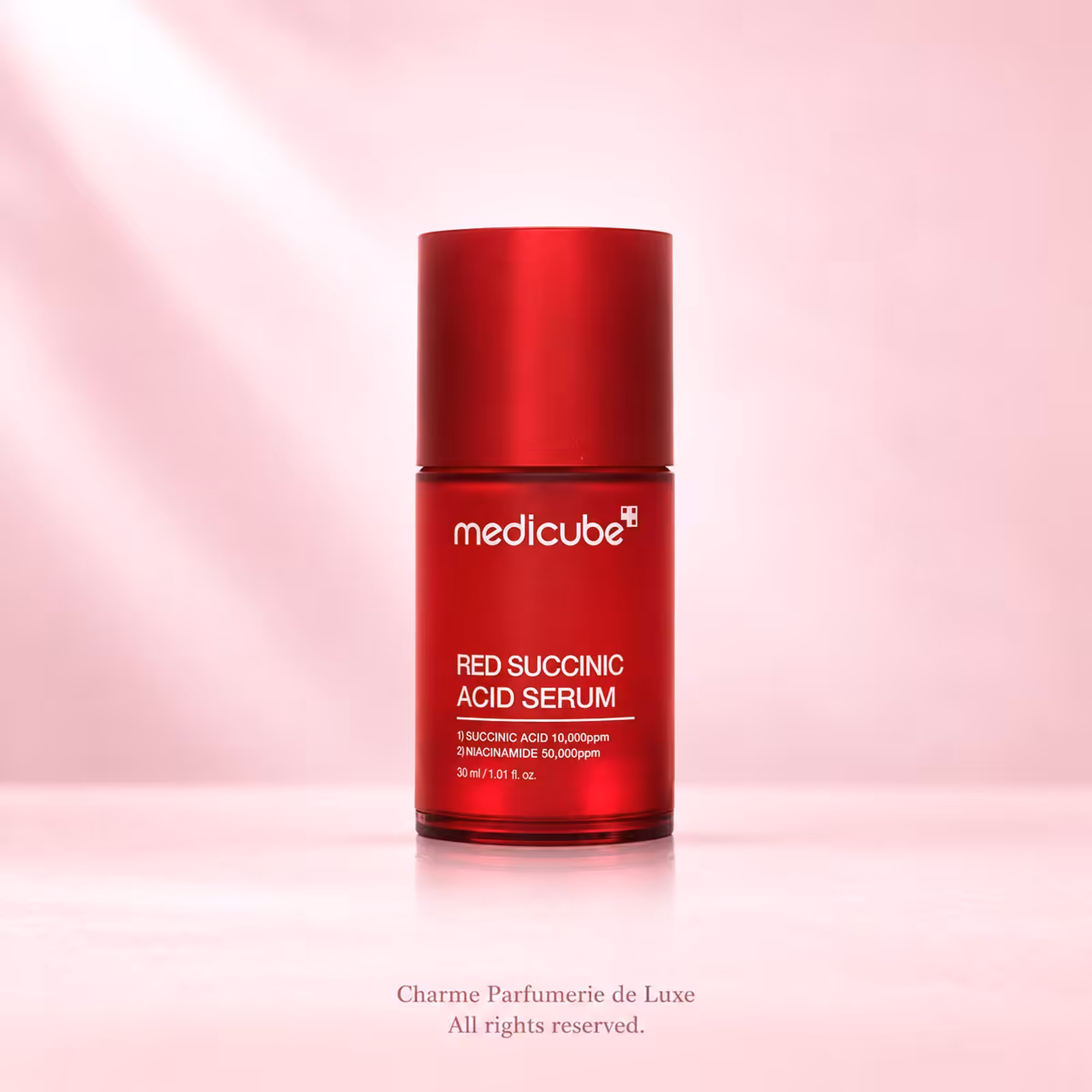 Medicube Red Succinic Acid Serum 30ml, trattamento viso nella confezione originale