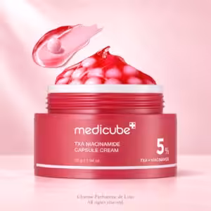 Medicube TXA Niacinamide Capsule Cream 55 g, crema viso nella confezione originale