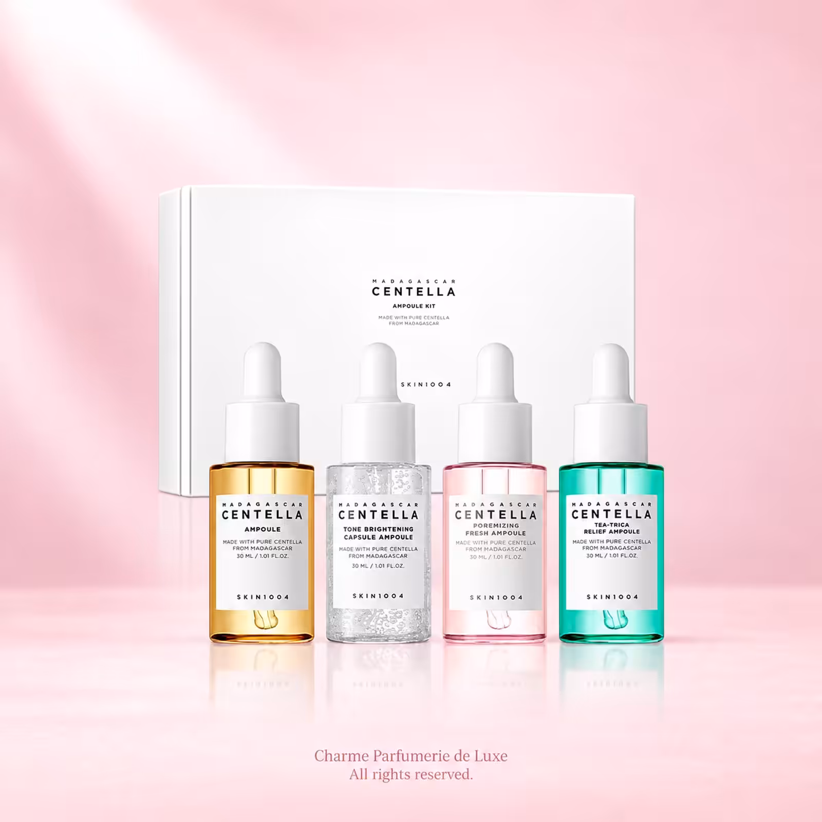 SKIN1004 SKIN1004 Madagascar Centella Ampoule Kit 30 ml, trattamento viso nella confezione originale