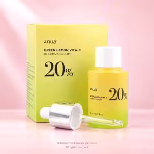 ANUA Green Lemon Vita C Serum 20 ml, trattamento viso nella confezione originale