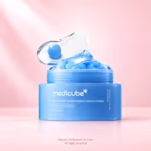 Medicube Hyaluronic Moisturizing Capsule Cream 55g, crema viso nella confezione originale