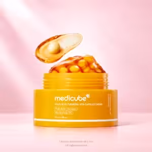 Medicube Kojic Acid Turmeric Vita Capsule Cream 53g, crema viso nella confezione originale