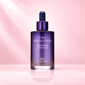 Missha Time Revolution 5X Face Night Serum 50 ml, trattamento viso nella confezione originale