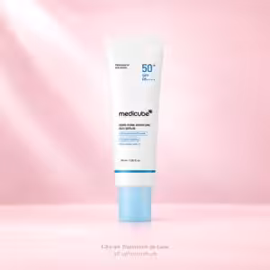 Medicube Zero Pore Moisture Sun Serum SPF50+ PA++++, protezione solare in siero da 50 ml
