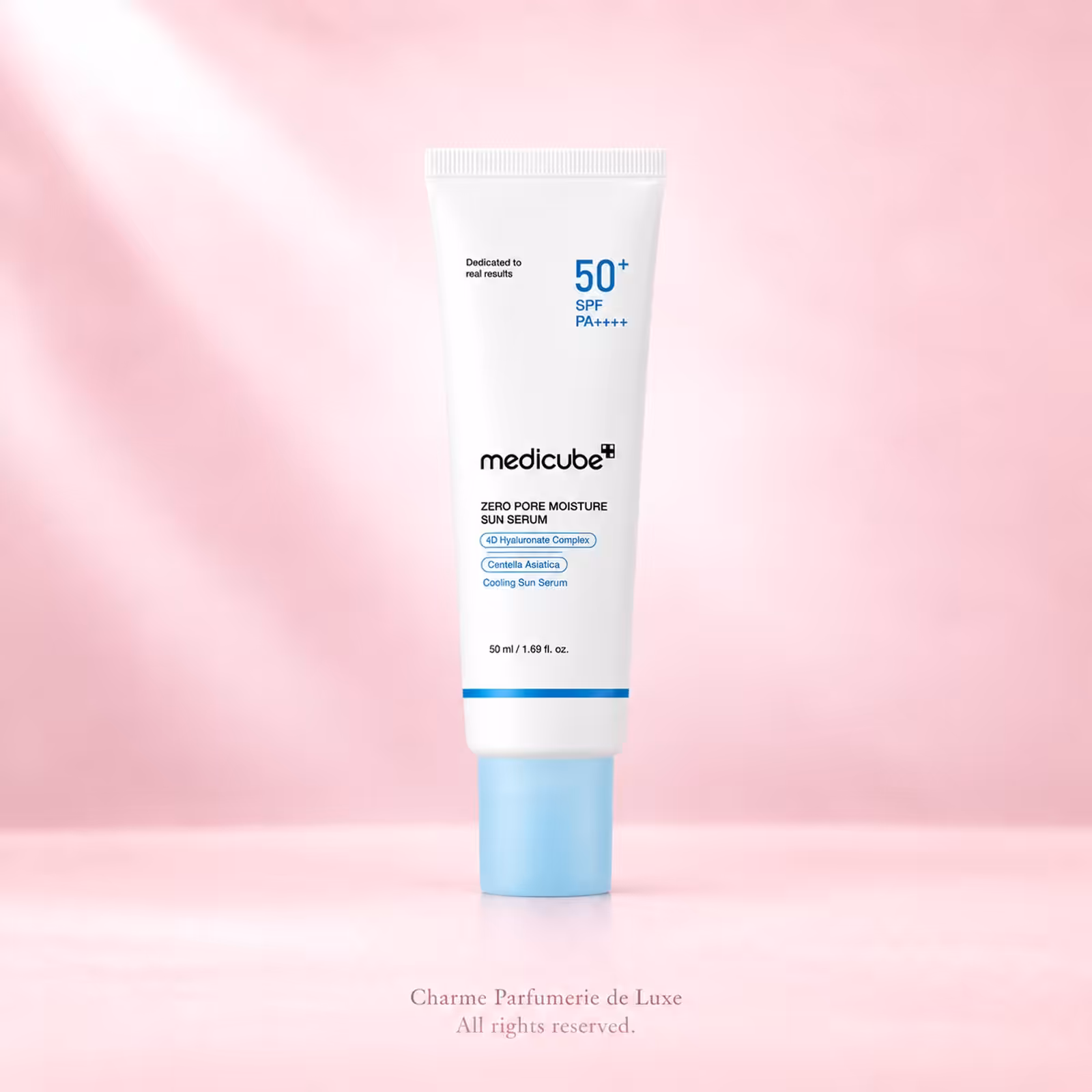 Medicube Zero Pore Moisture Sun Serum SPF50+ PA++++, protezione solare in siero da 50 ml
